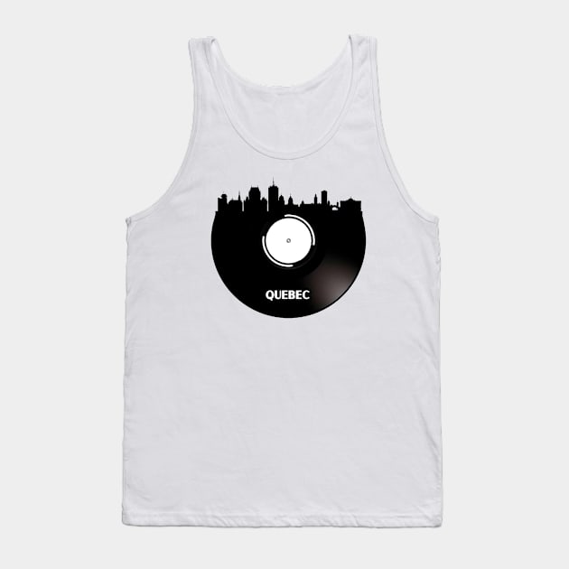 Quebec Vinyl Tank Top by Ferrazi